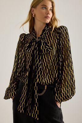 Blouse à Nœud Devant Foxy Queens of Archive