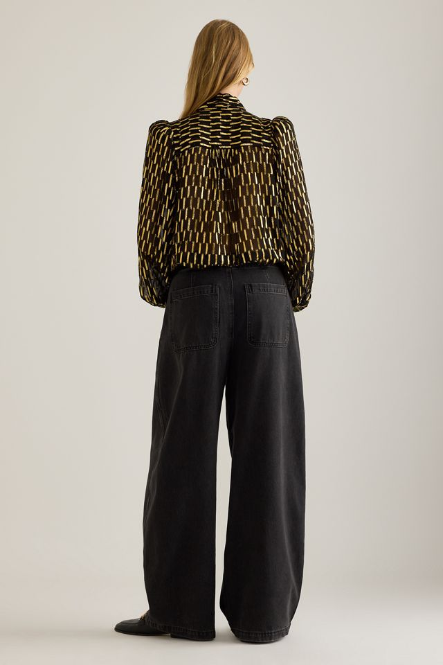 Queens of Archive Foxy Bow-Front Blouse #4