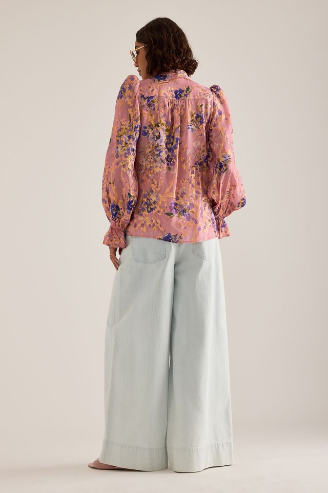 Queens of Archive Camicetta Lucy Lurex con Dettaglio Sciarpa #5