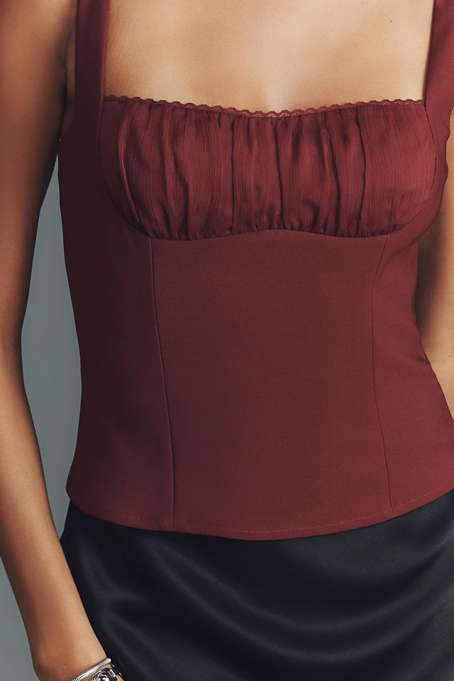 Elodie The Label Blaise Sqaure-Neck Tank Top #3