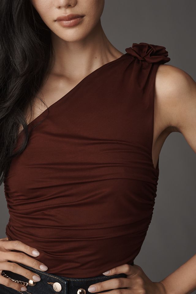 Elodie Karla One-Shoulder Tank Top #3