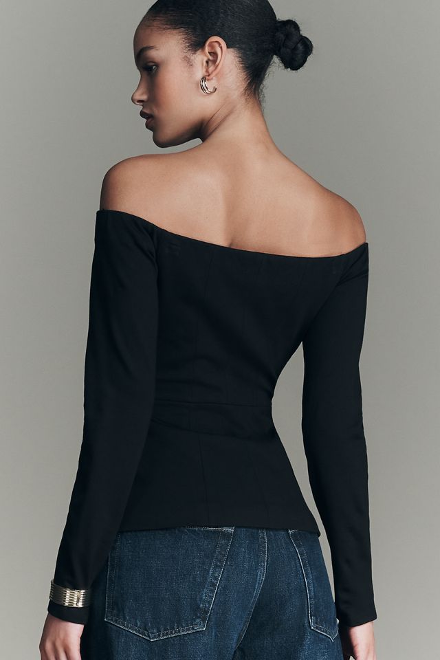 Elodie The Label Ara Off-Shoulder Top #1