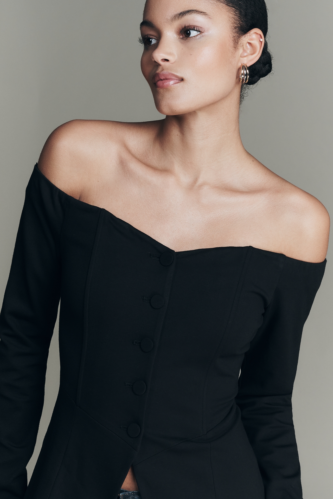 Elodie The Label Ara Off-Shoulder Top