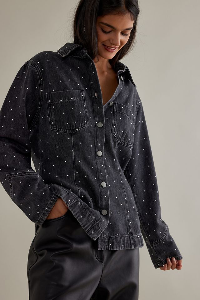 ALIGNE Harlem Cinched-Waist Denim Shirt #2