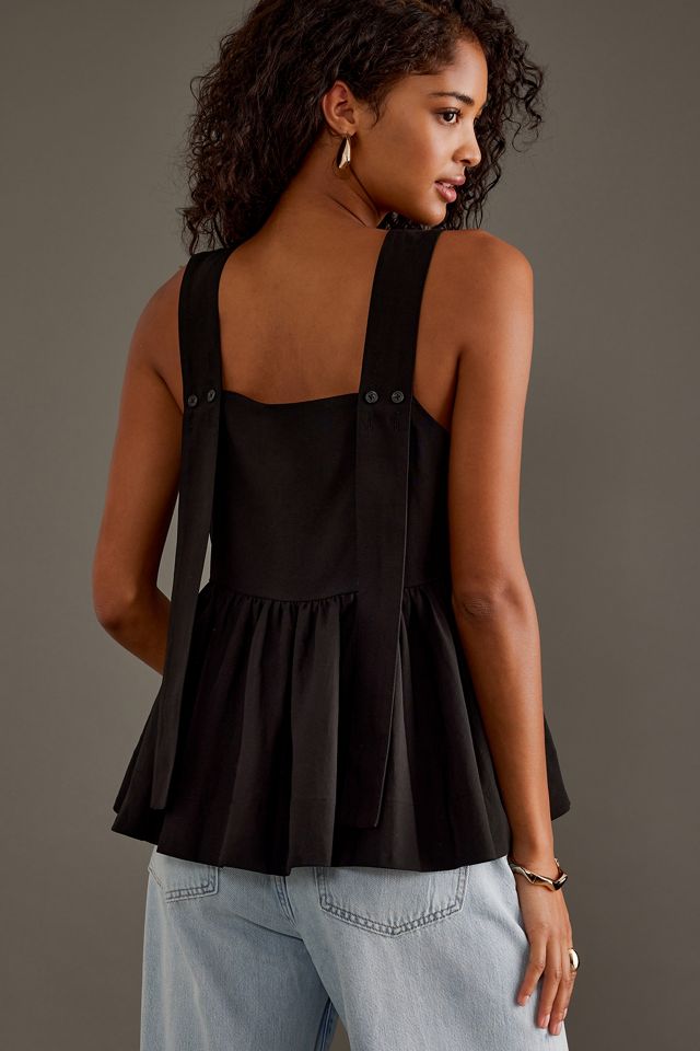 Top peplo senza maniche Palm ALIGNE #2