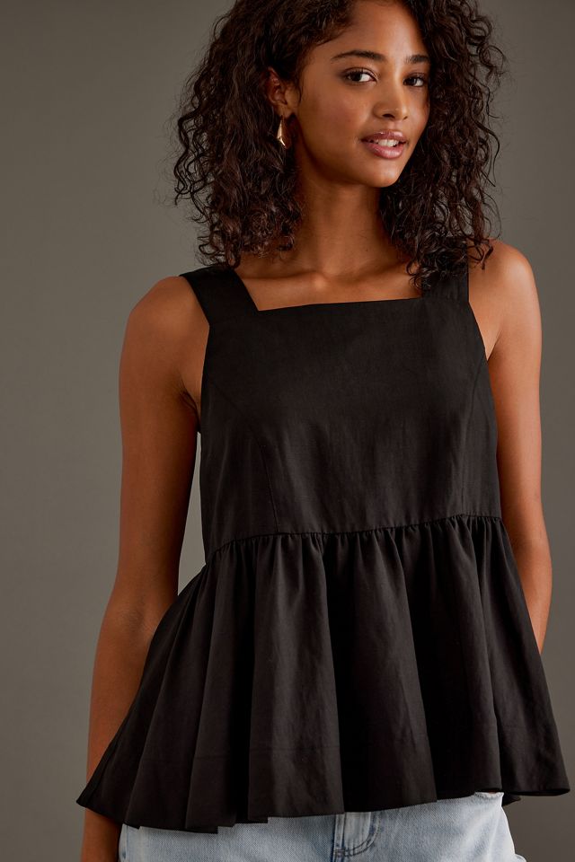 Top peplo senza maniche Palm ALIGNE #3