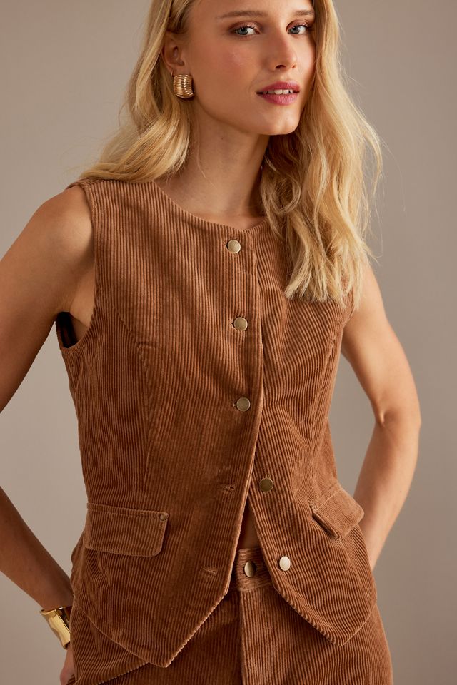 ALIGNE Mitch Cord Waistcoat #3