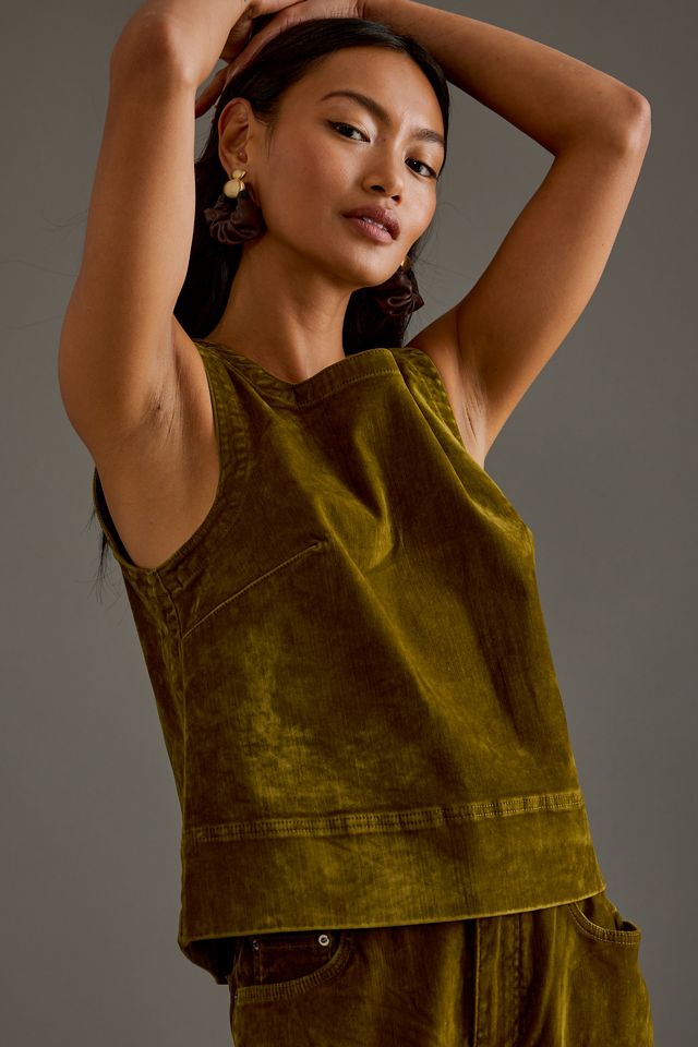 ALIGNE Prose Sleeveless Denim Top #4