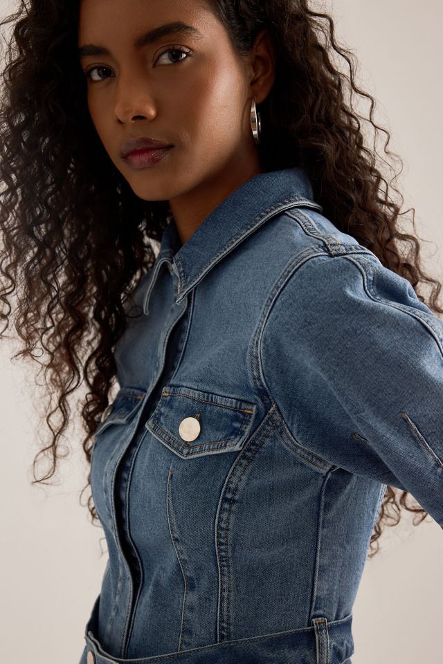 ALIGNE Camicia in Denim a Maniche Corte Jette #3
