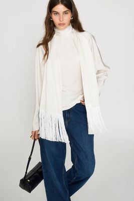 ALIGNE Leona Satin-Schal-Top