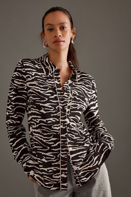 Baum und Pferdgarten Merci Zebra Print Hemd