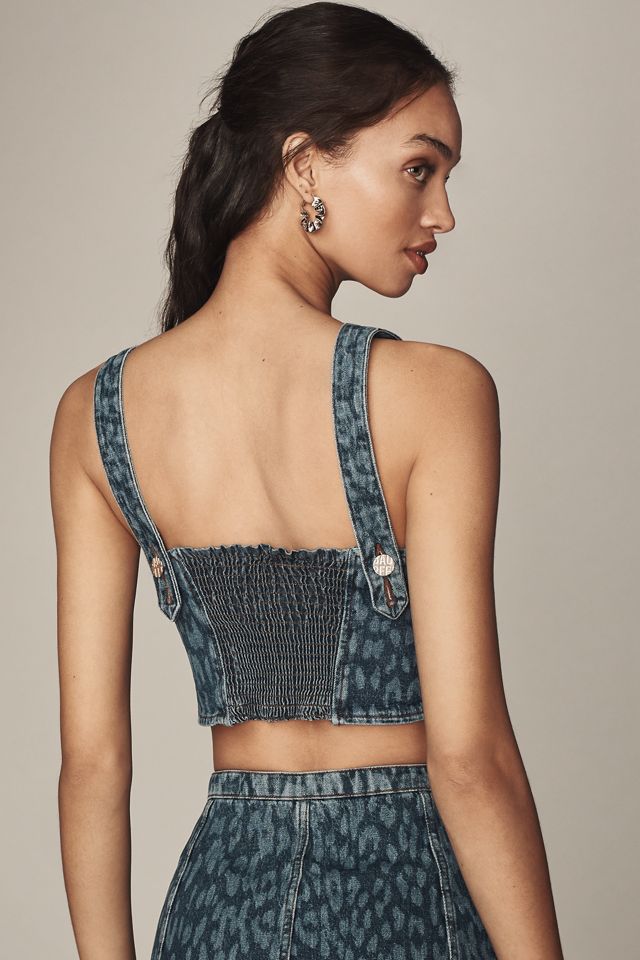 Baum und Pferdgarten Merika Denim Crop Top #2