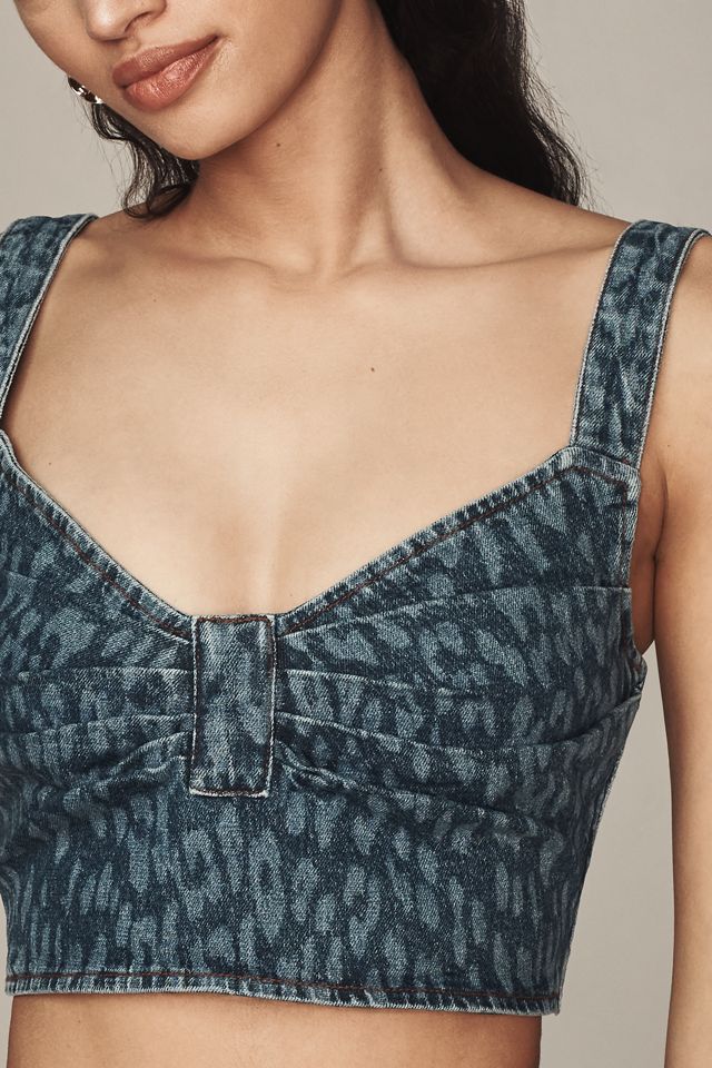 Baum und Pferdgarten Merika Denim Crop Top #3