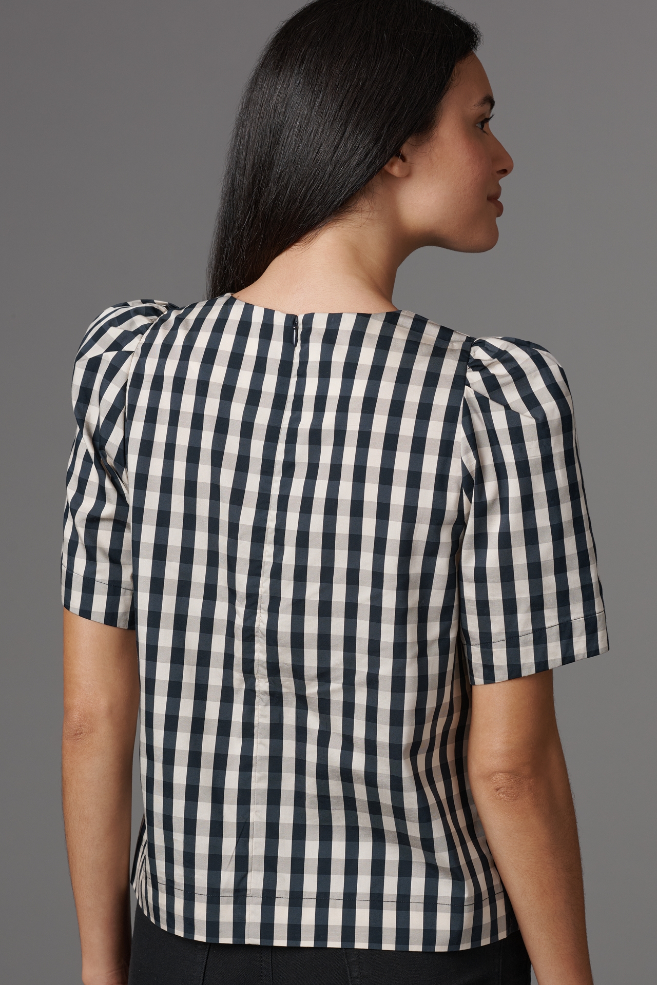 Baum und Pferdgarten Minu Gingham Top