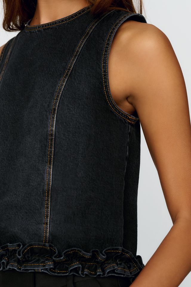 Baum und Pferdgarten Madie Denim Top #3