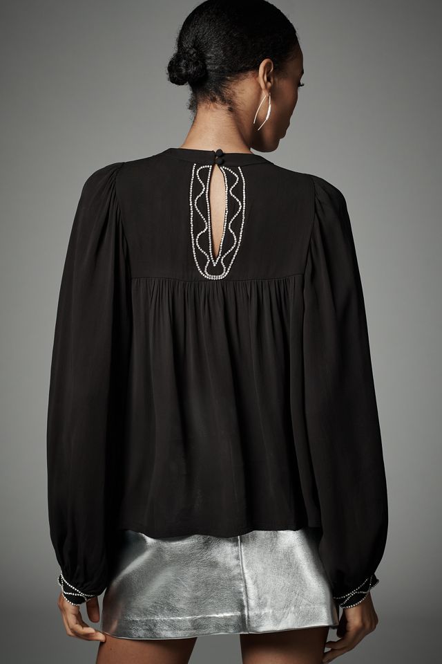Blouse Ollari ornée de strass #1