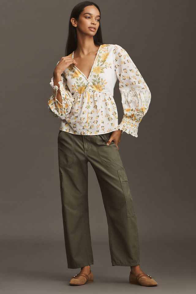 Farm Rio Puff-Sleeve Blouse #3