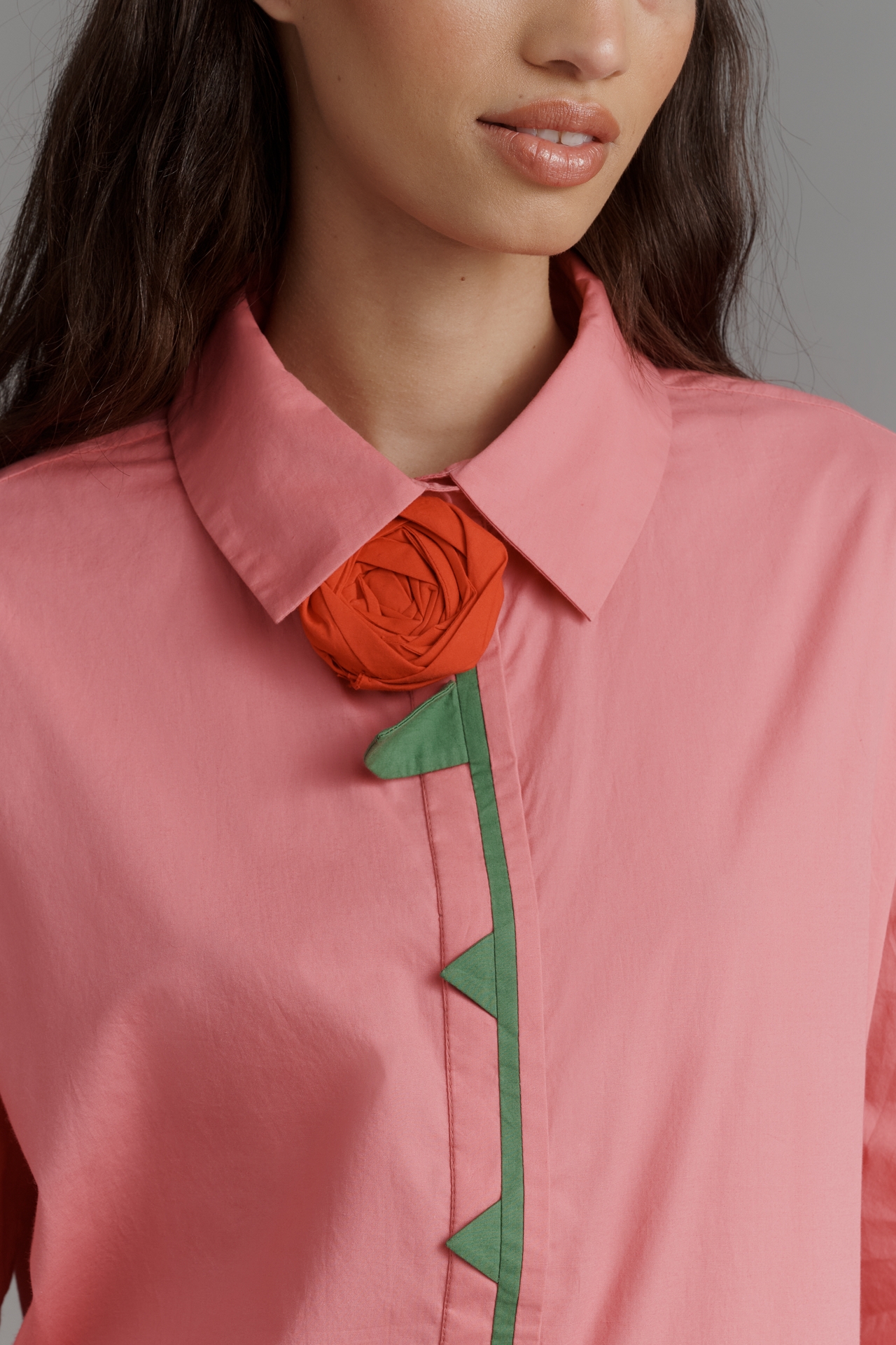 Farm Rio x Anthropologie Rosette Buttondown Shirt