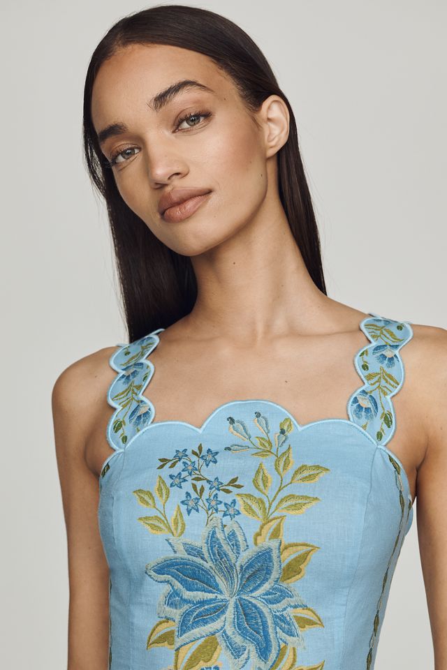 Farm Rio x Anthropologie Scallop Tank #3