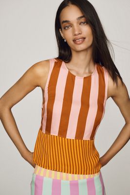 Farm Rio x Anthropologie Open-Back Tank