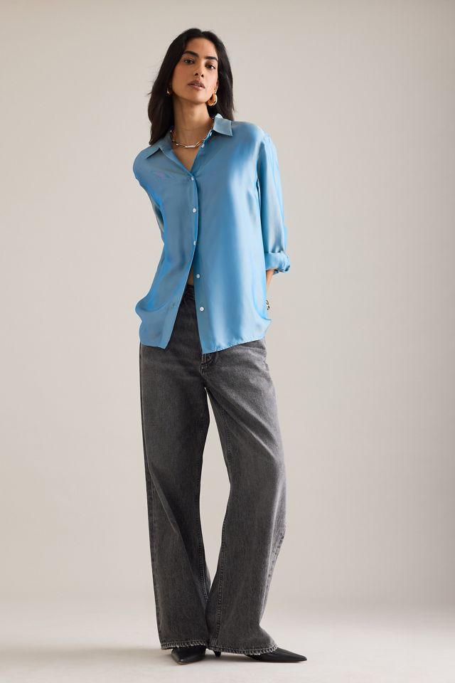 Samsoe Samsoe Chemise en soie Sanot #4