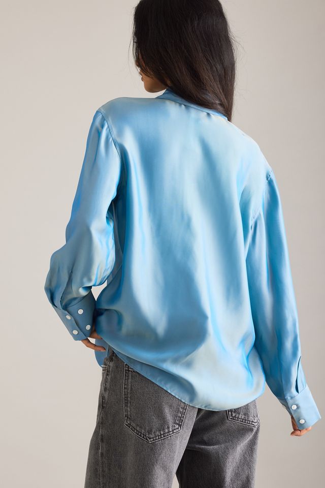 Samsoe Samsoe Chemise en soie Sanot #1