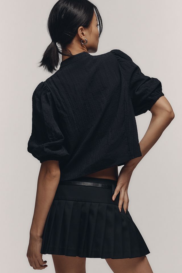 Essentiel Antwerp Heartfelt Embellished Button-Front Blouse #1