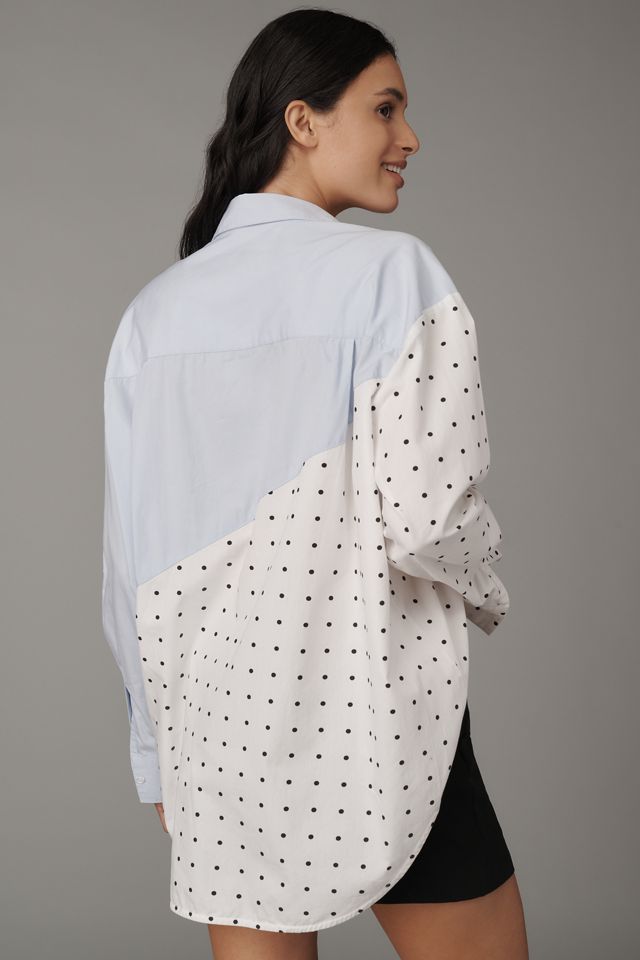 Essentiel Antwerp Independence Embroidered Buttondown Shirt #2