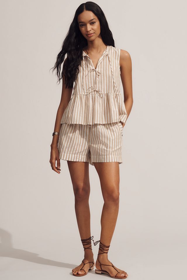 Scotch & Soda Bow-Front Peplum Tank #2