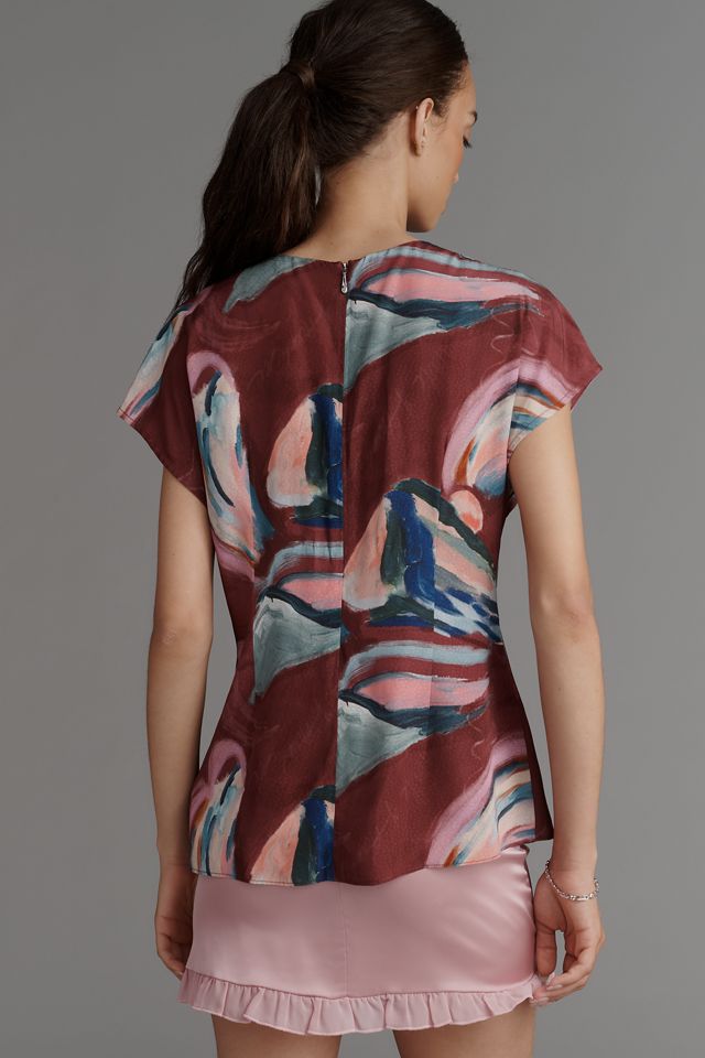 Scotch & Soda Drawstring Cut-Out Blouse #2