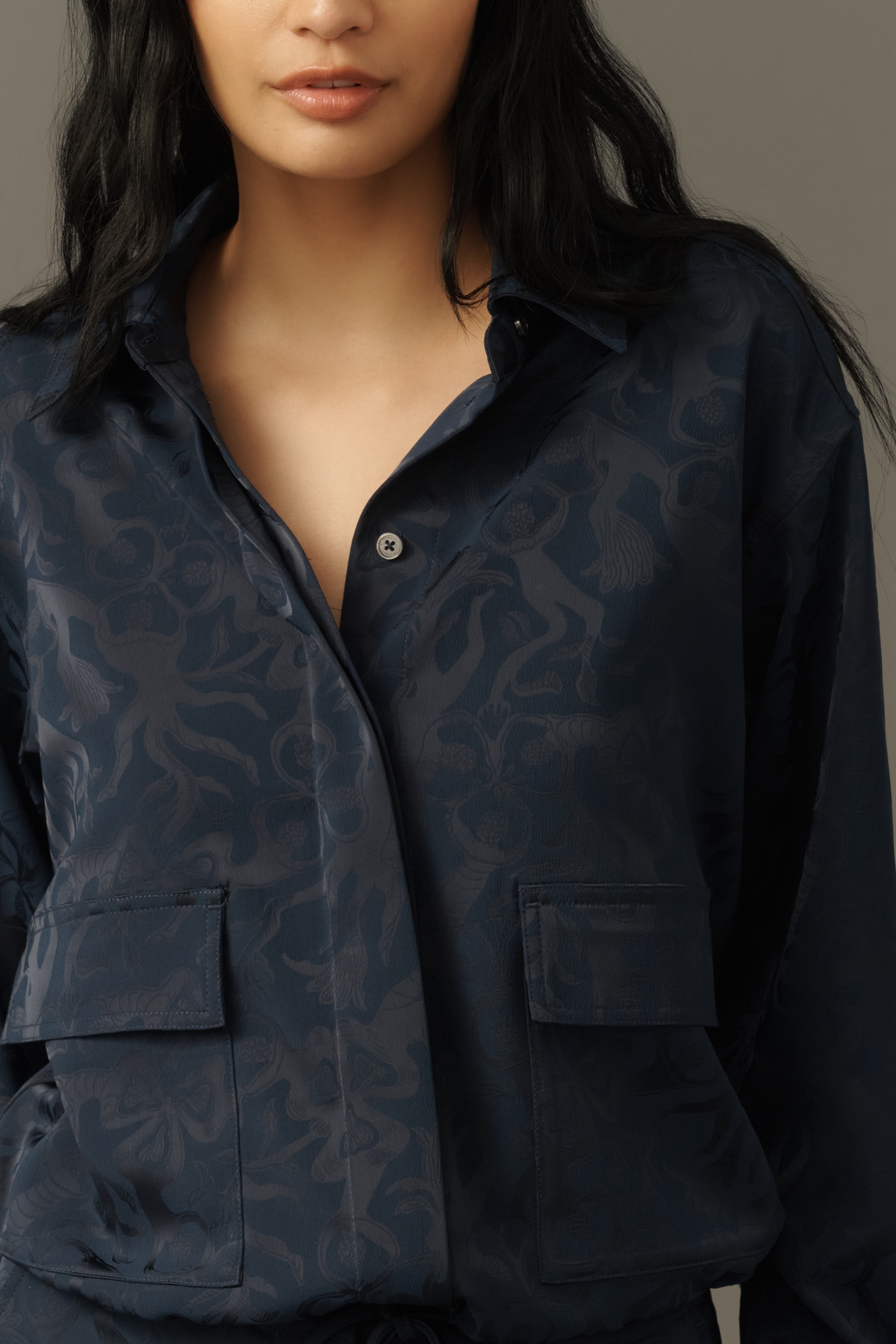 Scotch & Soda Long-Sleeve Utility Shirt