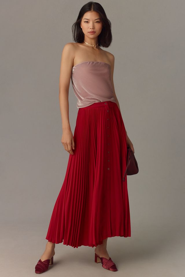 The Tilda Strapless Top: Velvet Edition #3