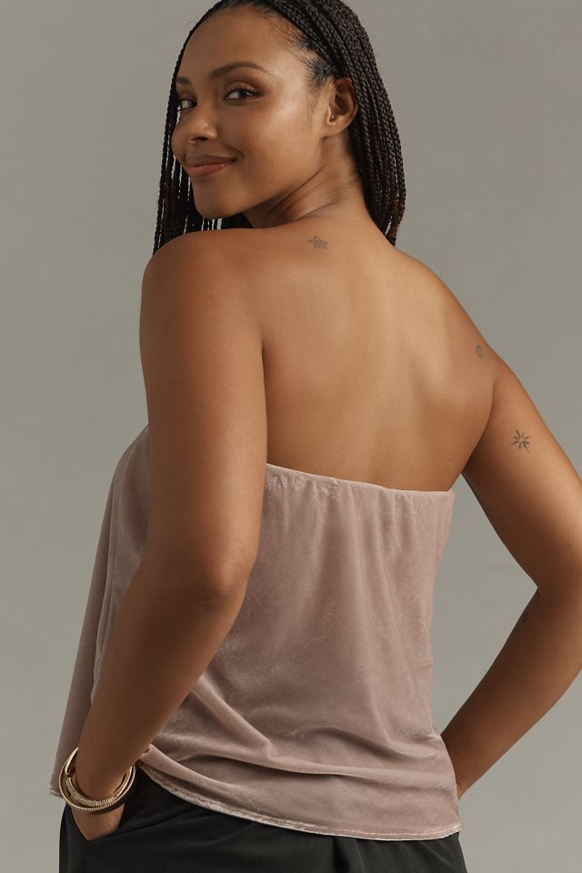 The Tilda Strapless Top: Velvet Edition #6