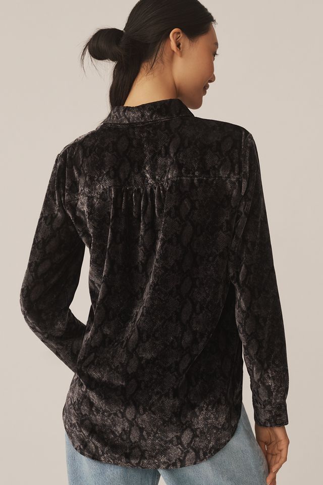 Das Hadley Relaxed Buttondown Hemd von Pilcro: Velvet Edition #1