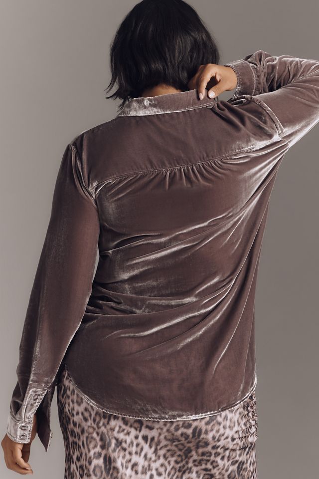 The Hadley Relaxed Buttondown Shirt by Pilcro: Velvet Edition #6