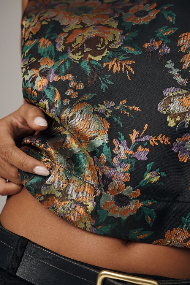 By Anthropologie Jacquard Shell Top #2