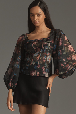 新品未開封 CLANE  BALLOON SHEER PUFF TOPS CLANE - バルーンシアーパフトップス - BALLOON SHEER PUFF TOPS