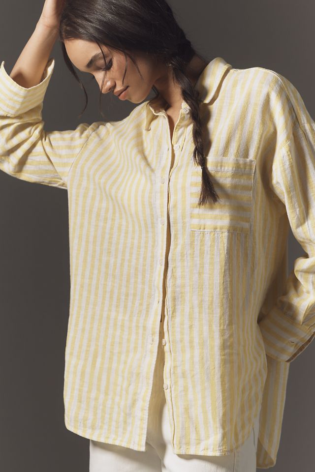 Das Bennet Buttondown Hemd von Maeve: Leinen Edition #4
