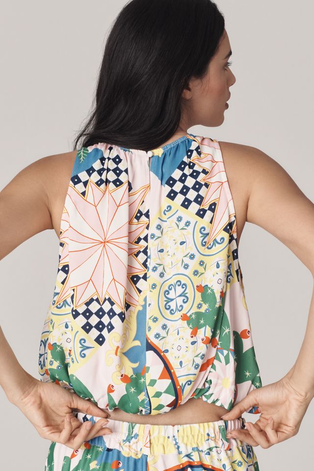 Maeve Bubble-Hem Tank #1