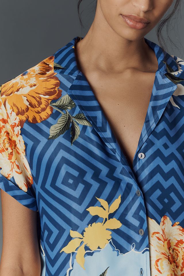 The Brenna Short-Sleeve Buttondown Shirt #4