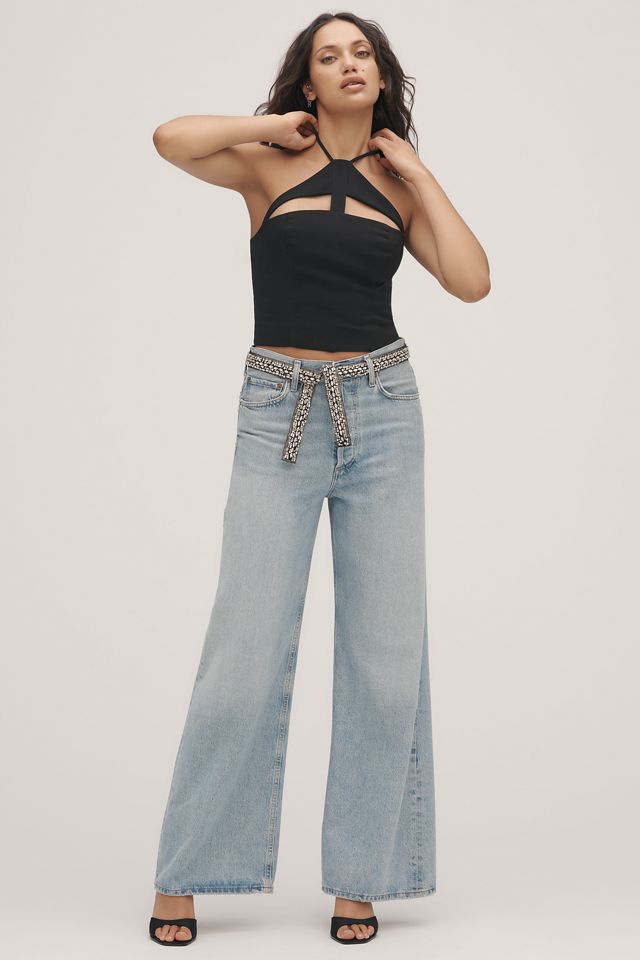 By Anthropologie Cutout Halter Top #2