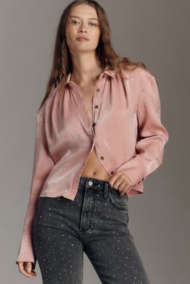 Pilcro Liquid Shine Buttondown Shirt