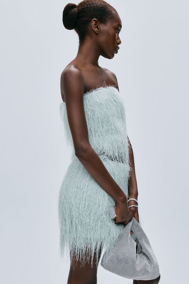 Maeve Strapless Fringe Top #2