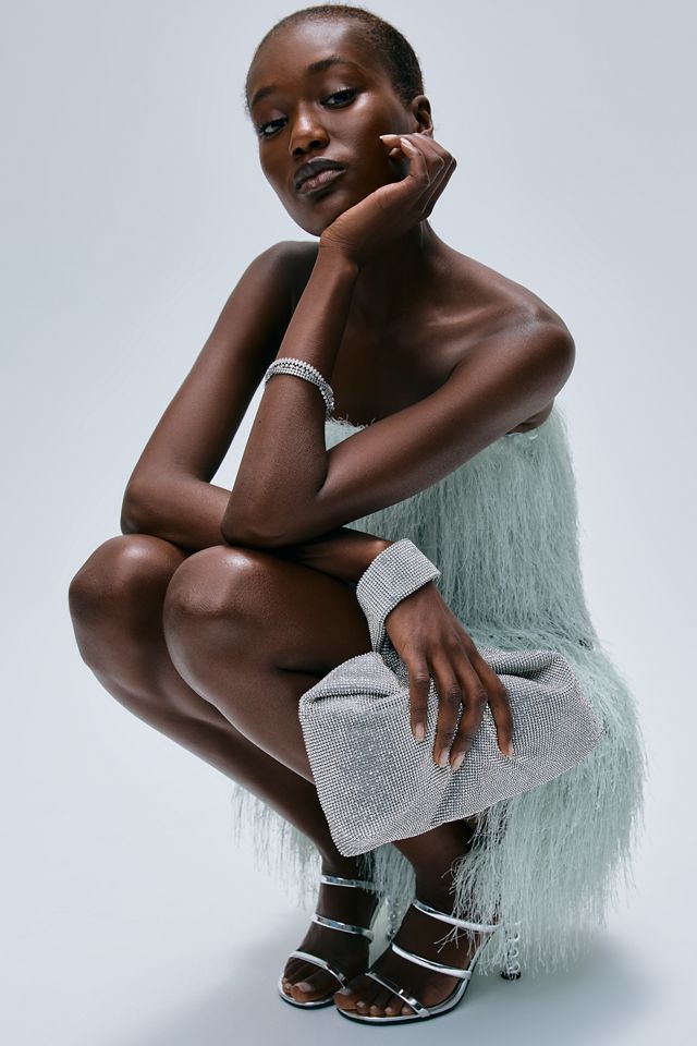 Maeve Strapless Fringe Top #3