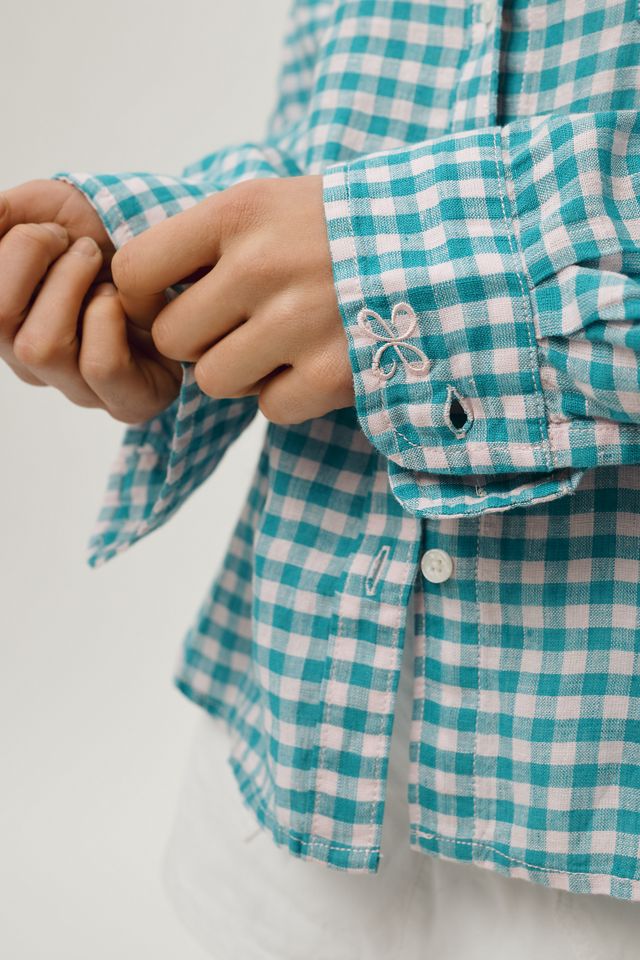 Shrunken Bennet 100% European Linen Buttondown Shirt #5