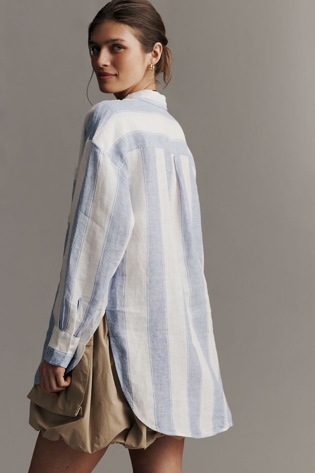 Camicia in Lino con Bottoni Bennet di Maeve #3