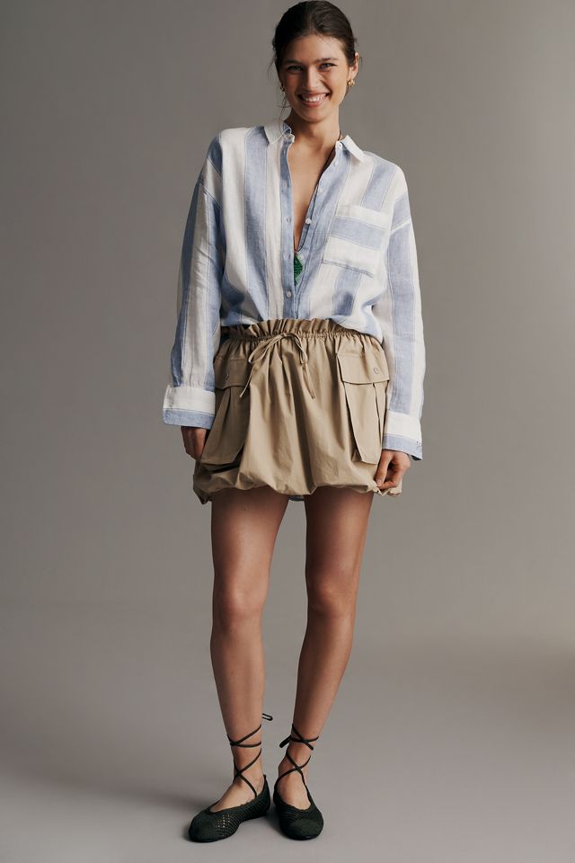 Camicia in Lino con Bottoni Bennet di Maeve #2