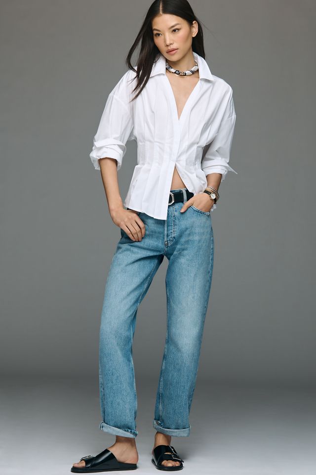 Chemise cintrée boutonnée By Anthropologie #3