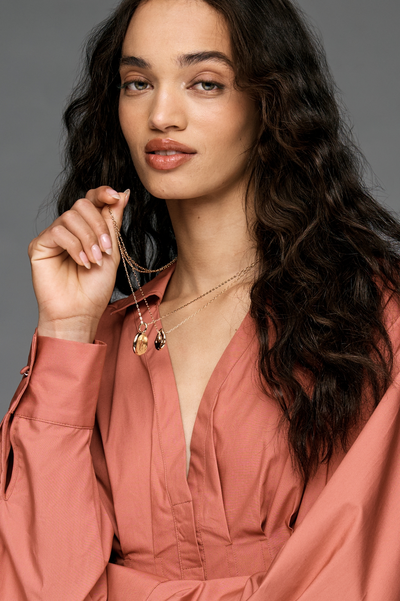 By Anthropologie Waisted Buttondown Shirt