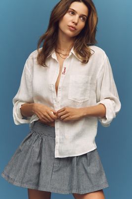 Shrunken Bennet 100% European Linen Buttondown Shirt